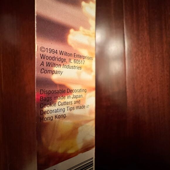 NOS VTG Wilton Christmas Cookie Tree Kit Open Box Complete Set 1994 Baking - Picture 6 of 14